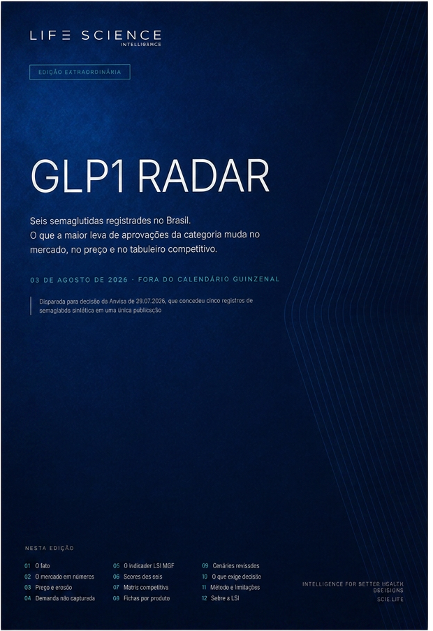 Capa da Edição 01 do GLP1 RADAR
